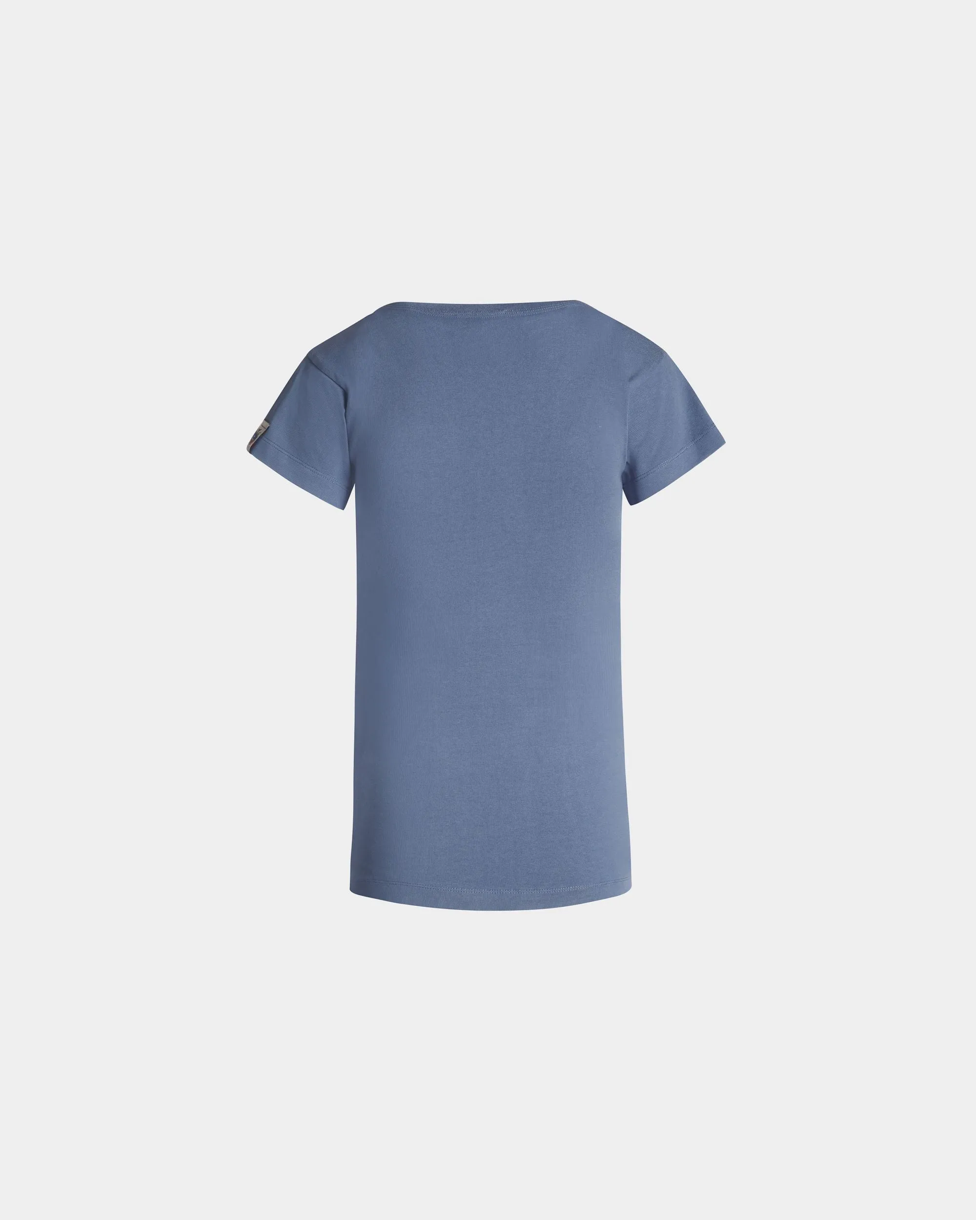 T-Shirt En Coton Light Blue