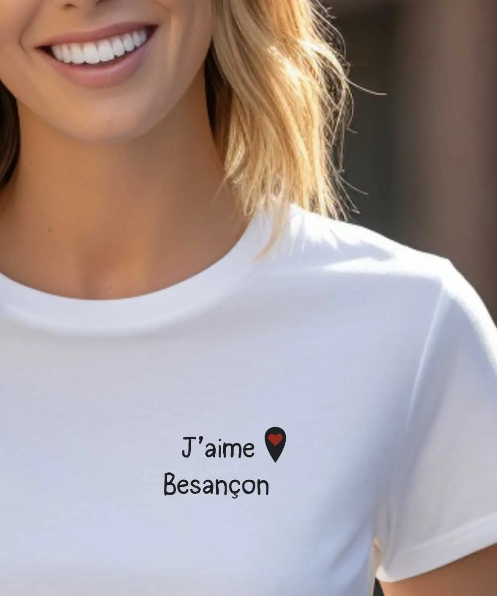 T-Shirt J'aime Besançon