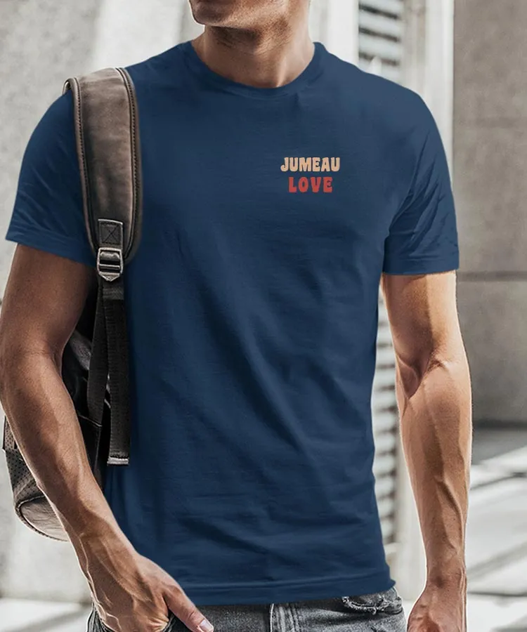 T-Shirt Jumeau love Pour homme