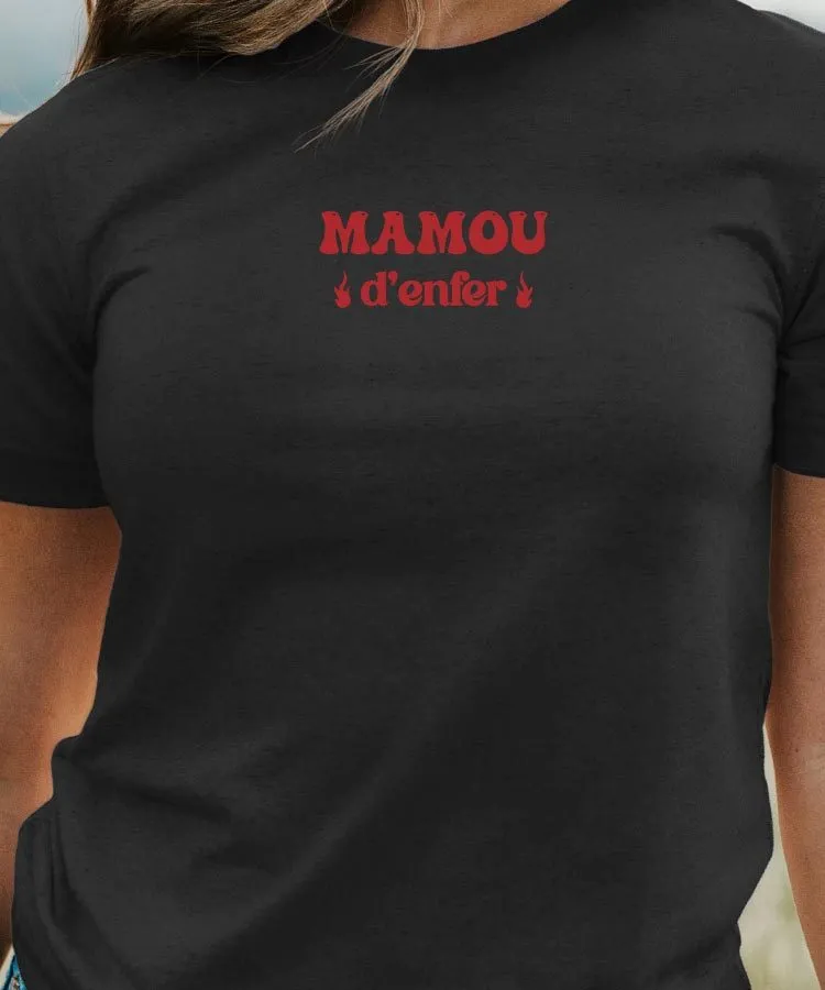 T-Shirt Mamou d'enfer Pour femme