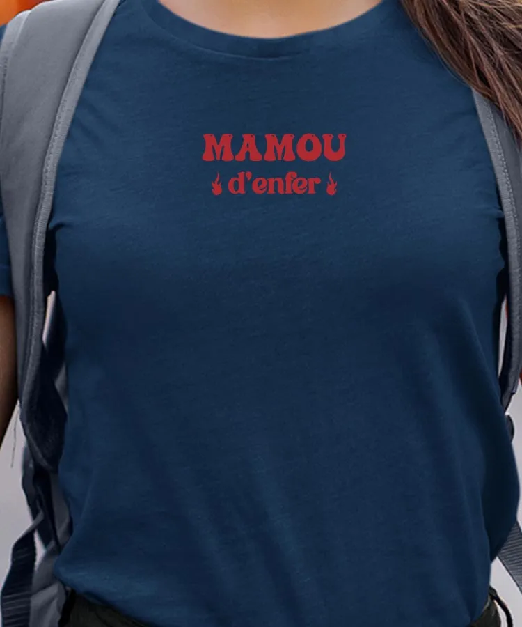 T-Shirt Mamou d'enfer Pour femme