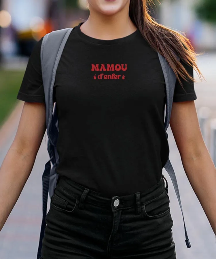 T-Shirt Mamou d'enfer Pour femme