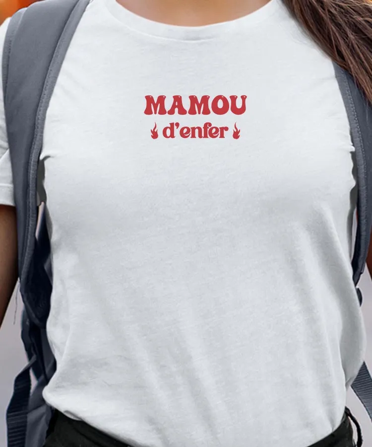 T-Shirt Mamou d'enfer Pour femme