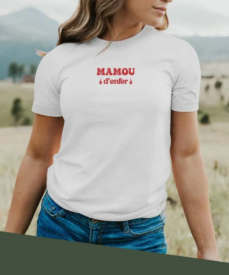 T-Shirt Mamou d'enfer Pour femme