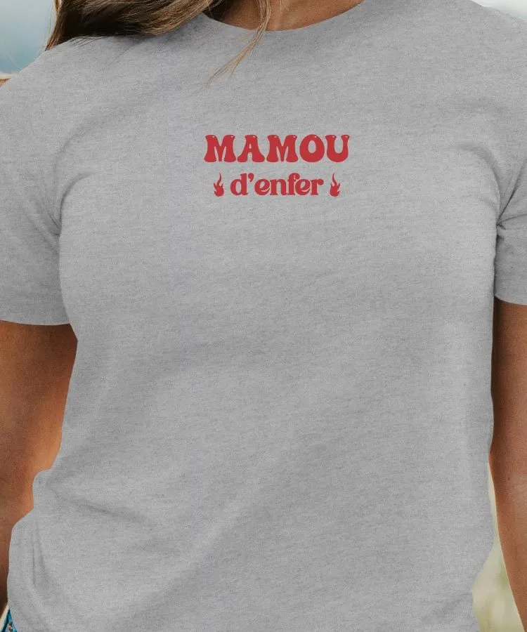 T-Shirt Mamou d'enfer Pour femme