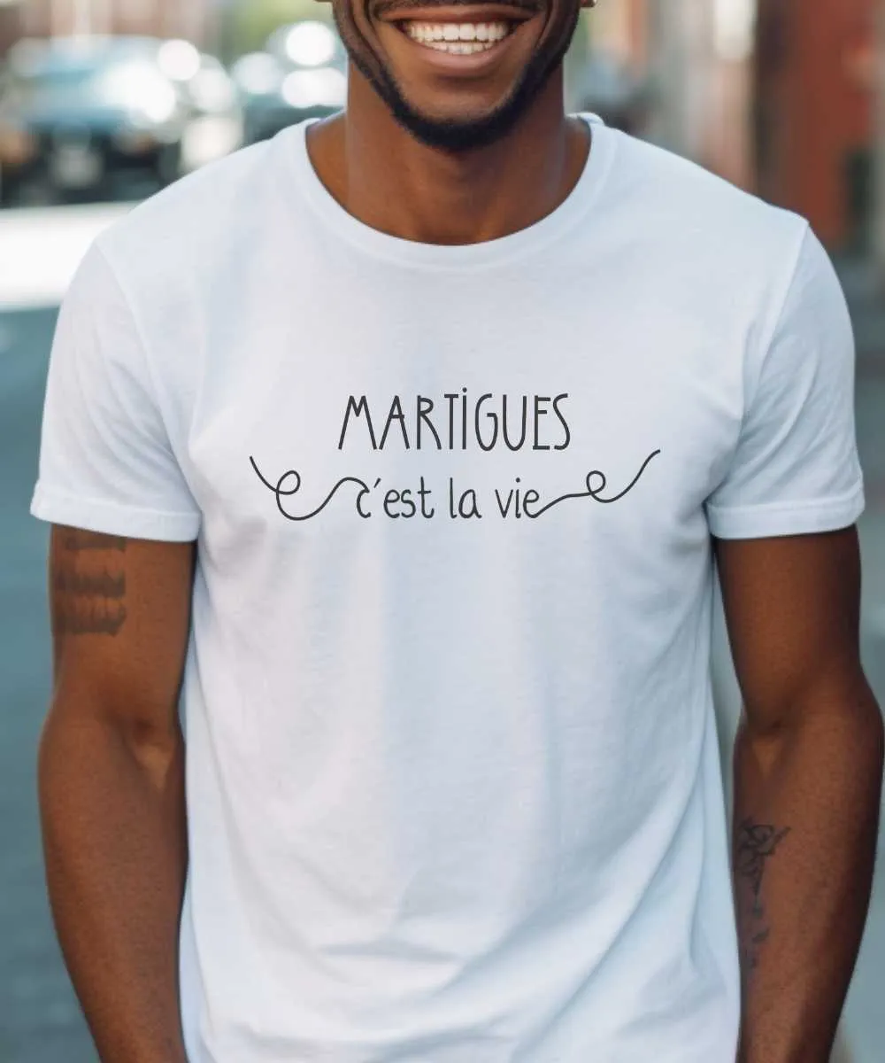 T-Shirt Martigues c'est la vie