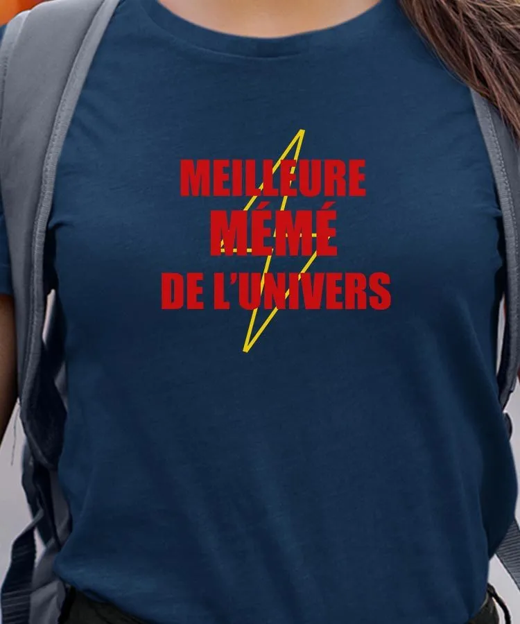 T-Shirt Meilleure Mémé de l'univers Pour femme