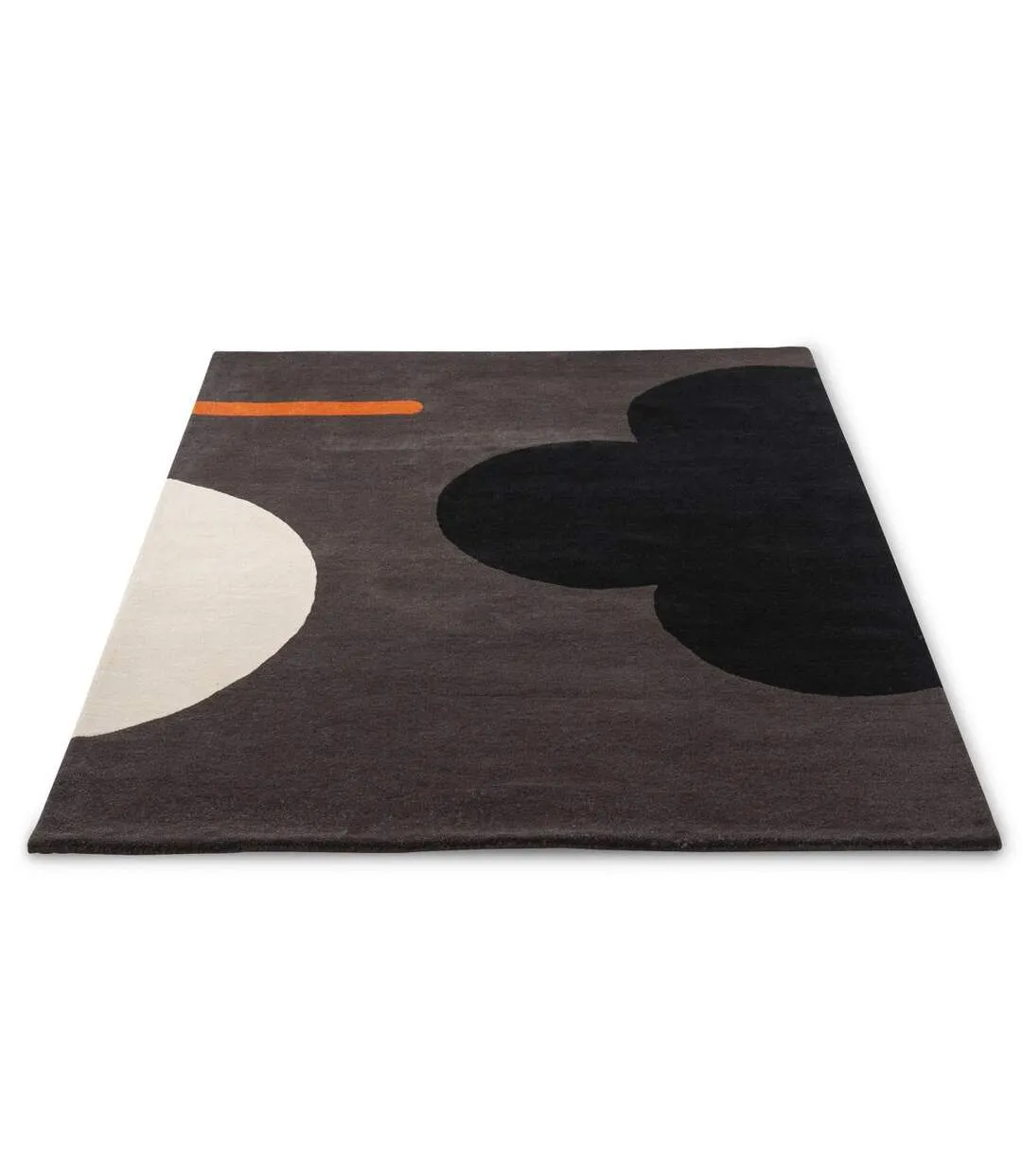 Tapis salon GEOWER tufté main en laine