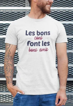 Tee-shirt | Les Bons Cons Font Les Bons Amis