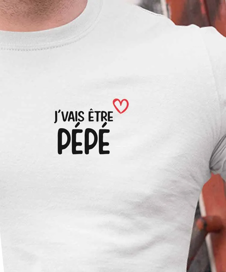 Tee-shirt J'vais être pépé Pour homme