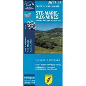 TOP25 3617ET ST MARIE AUX MINES 1 25 000