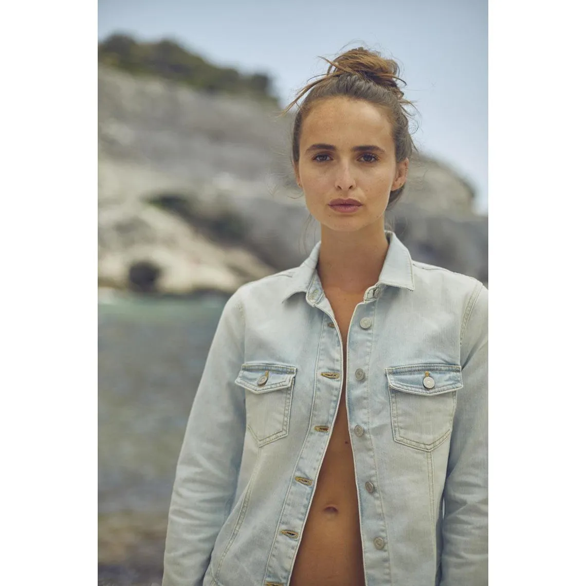 Veste en jeans Lilly bleu très clair | 3 Suisses